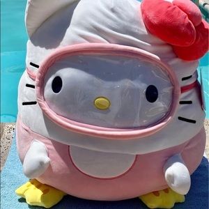 hello kitty 20” squishmallow scuba gear